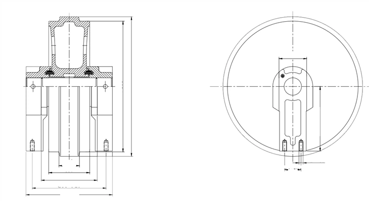 LIUGONG CLG925 IDLER